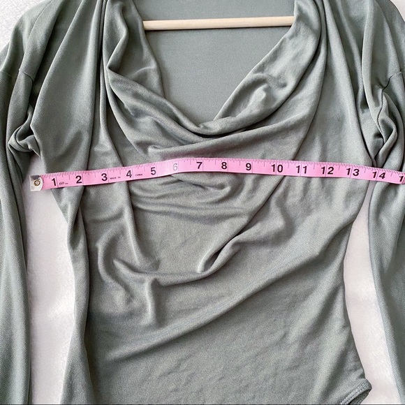 Zara Cowl Neck Bodysuit - Picture 7 of 12